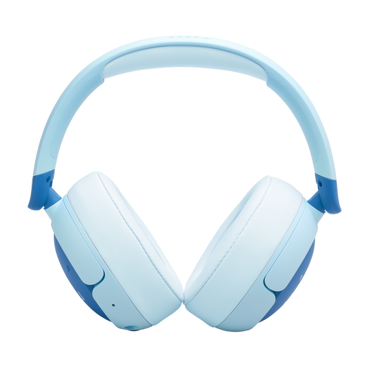 JBL Junior 470NC - Blue - Wireless over-ear noise cancelling kids headphones - Front image number null